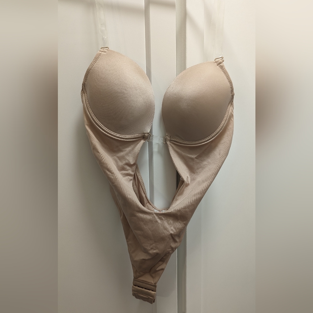 Peachy Shapewear backless body bra size medium